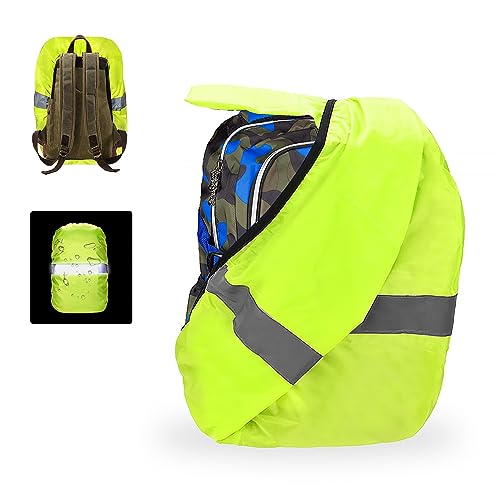 Kitnelw Copri Zaino per Pioggia con Strisce