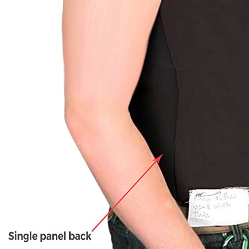 Tranz* Forms Sleeveless Chest Binder Black FTM Binder with Double Panel Front - Small3