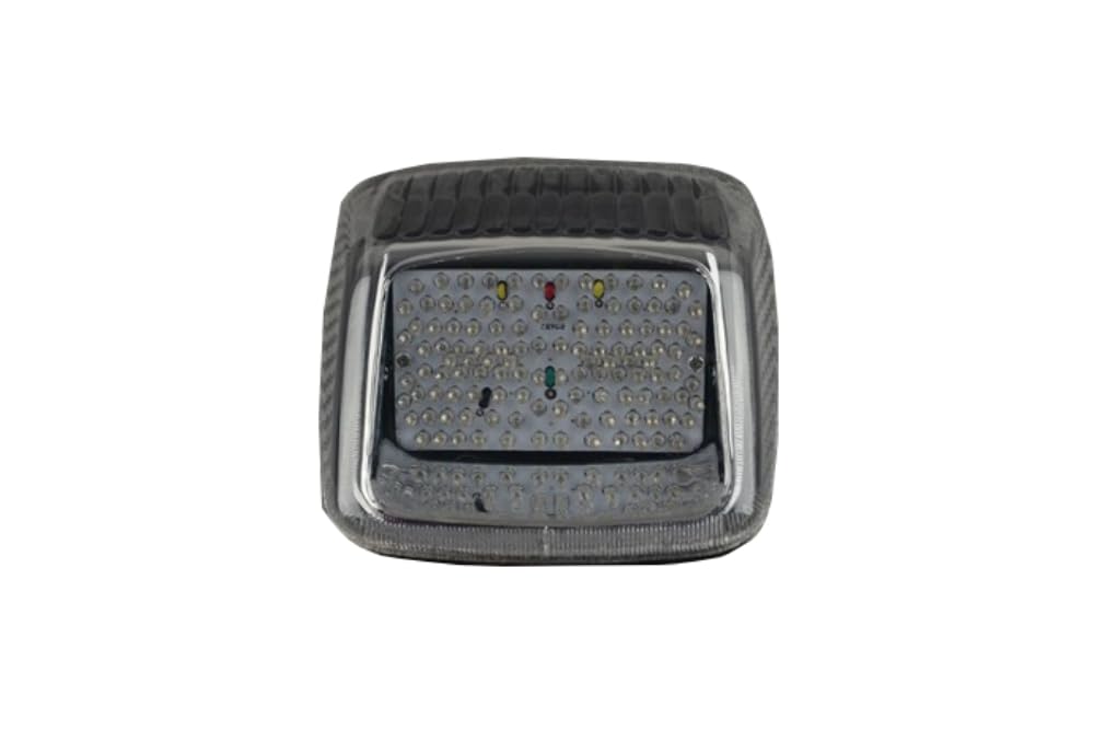 aVDB-moto Fanale Posteriore/Luce Stop LED compatibile con HARLEY DAVIDSON VROD V-ROD NIGHT ROD + Frecce Integrate (Fumè Scuro)