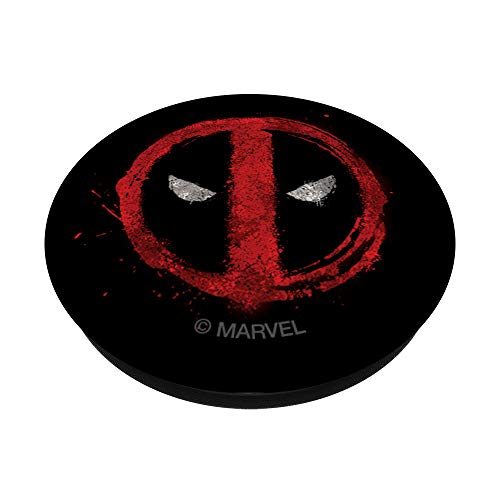Marvel Deadpool Icon Red Spray Paint (Popsockets) Popsockets Popgrip: Swappable Grip For Phones & Tablets #TOP1