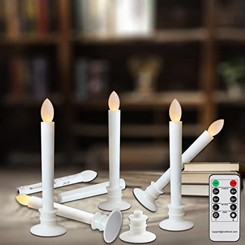 Velas eléctricas para ventana con expansores portavelas pack 2 6