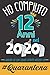 Ho Compiuto 12 anni nel 2020 L'anno In Cui Sono Stato Messo In Quarantena: Un regalo di compleanno divertente per ragazze e ragazzi che sono rinchiusi ... di quaderno a righe, un regalo divertente,