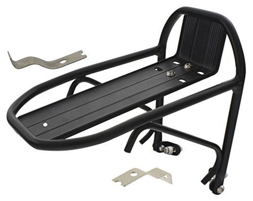 M-Wave MINI GEPÄCKTRÄGER für vorne u. hinten, 24-28 Zoll, Schwarz