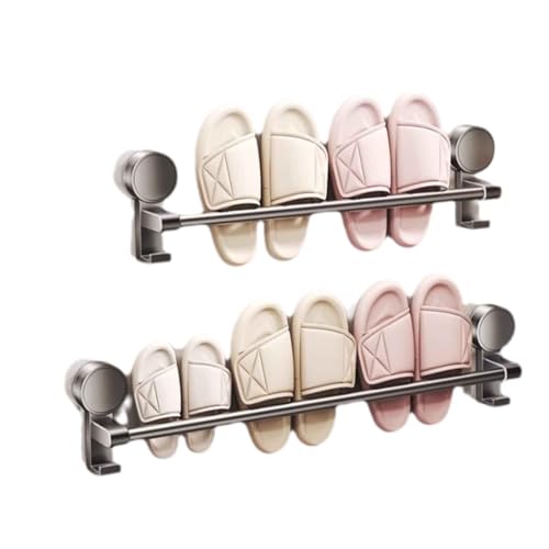 Étagère à chaussures compacte pour salle de bain ou entrée étroite