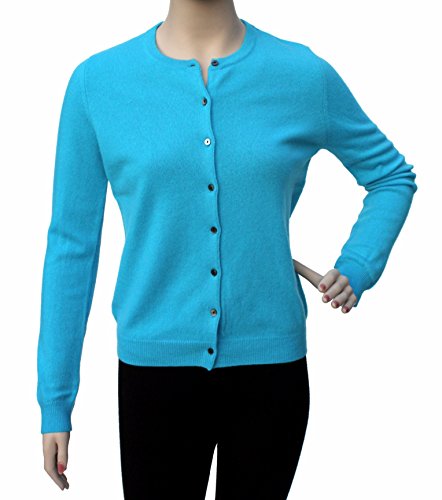 Image of Cashmere Boutique Women's Pure Cashmere Button Cardigan
