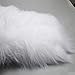 Tessuto Shaggy in Finta Pelliccia Pelo Lungo 12 Cm per Cucito Fai da Te Sfondo di Foto Prop Anime Cosplay Party Costume Tappeto Decorazione 50x170cm(Color:2 White)