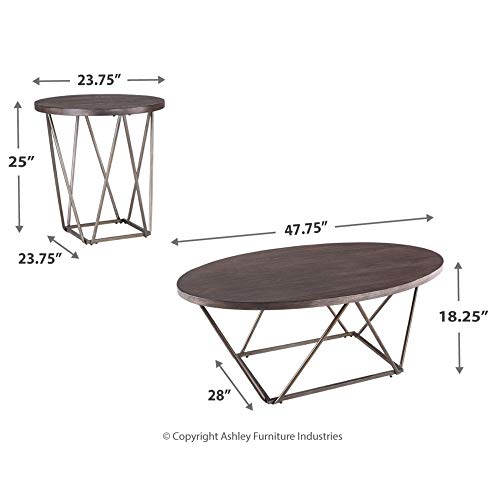 image for Signature Design by Ashley - Neimhurst 3-Piece Table Set - Coffee Tabl