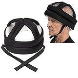 Casco protector para ancianos, grueso, suave, para necesidades especiales, casco de seguridad, ajustable, transpirable, para personas mayores, prevención de caídas, protección de la cabeza para