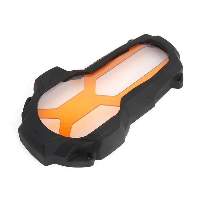 Couvertures fluorescentes orange pour phare R1250GS de raid