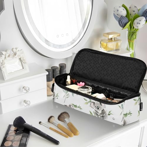 Organizador para herramientas de cabello 2 en 1 gris claro miniatura 6