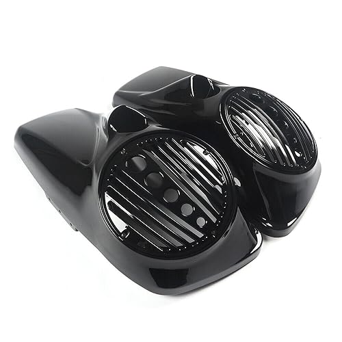 Cubiertas para parlantes 8" con puerto Tweeter para Harley Touring 2014-2023 miniatura 3
