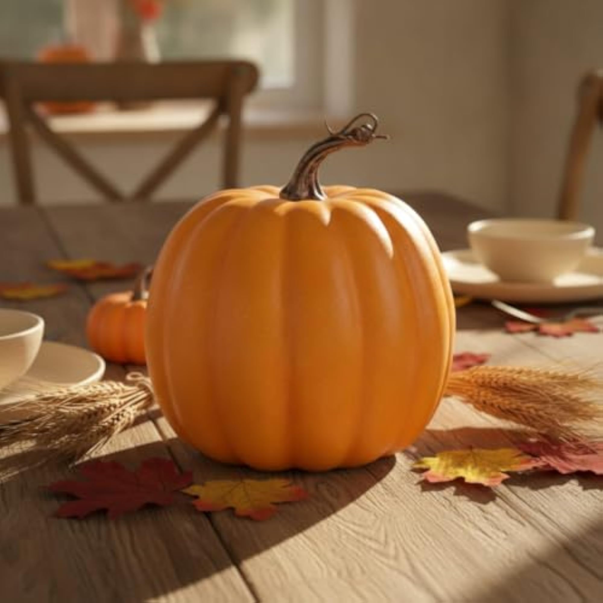 Lifelike Decorative Foam Pumpkins Realistic Fake Pumpkins