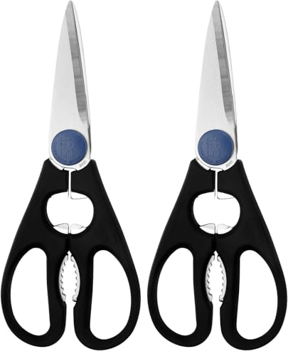 Image of HENCKELS Kitchen Shears,Made in Japan,Kitchen Scissors,(Pack of 2)