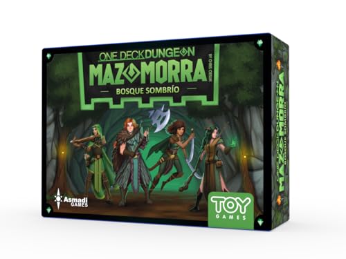 Mazomorra: Floresta sombria (One Deck Dungeon: Forest of Shadows) em Espanhol | Jogo de mesa em paciência ou para dois jogadores