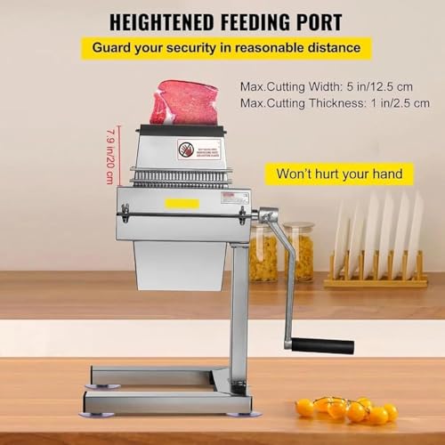 Ablandador manual de carne resistente para cerdo, carne de res y cordero, perfecto para marinar y uso profesional en la cocina, ideal para cocineros caseros y chefs