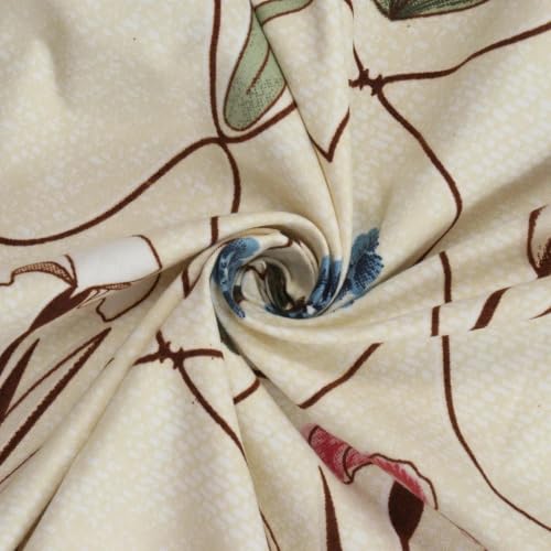 Image of 380 TC Premium Glace Cotton Elastic Fitted Bedsheet King Size with 2 Pillow Covers King Size | Double Bed with All Around Elastic (HALALUIA, Fitted Queen-60x78)