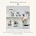 MACKENZIE-CHILDS Enamel Utensil Holder, Kitchen Utensil Holder for Countertop, Storage Caddy, Gray-and-White Sterling Check