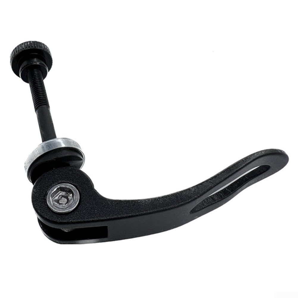 Morsetto a sgancio rapido per reggisella bicicletta M5 x 45 mm lega di alluminio nero