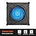 Abestorm Air Filtration System with 3-side Air Intake, High Airflow Workshop Dust Collector with Remote Control, Ideal for Woodworking Shops and Home Studios, Timer, and 2-speed Adjustment