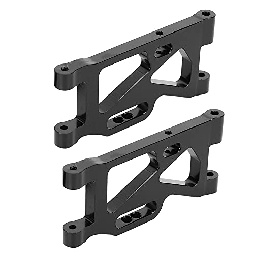 Tbest Swing Arm, Front + Rear Swing Arm Kit Metal Upgrade Parts for 144001 1/14 4WD RC Car(Black) Model Car Accessories