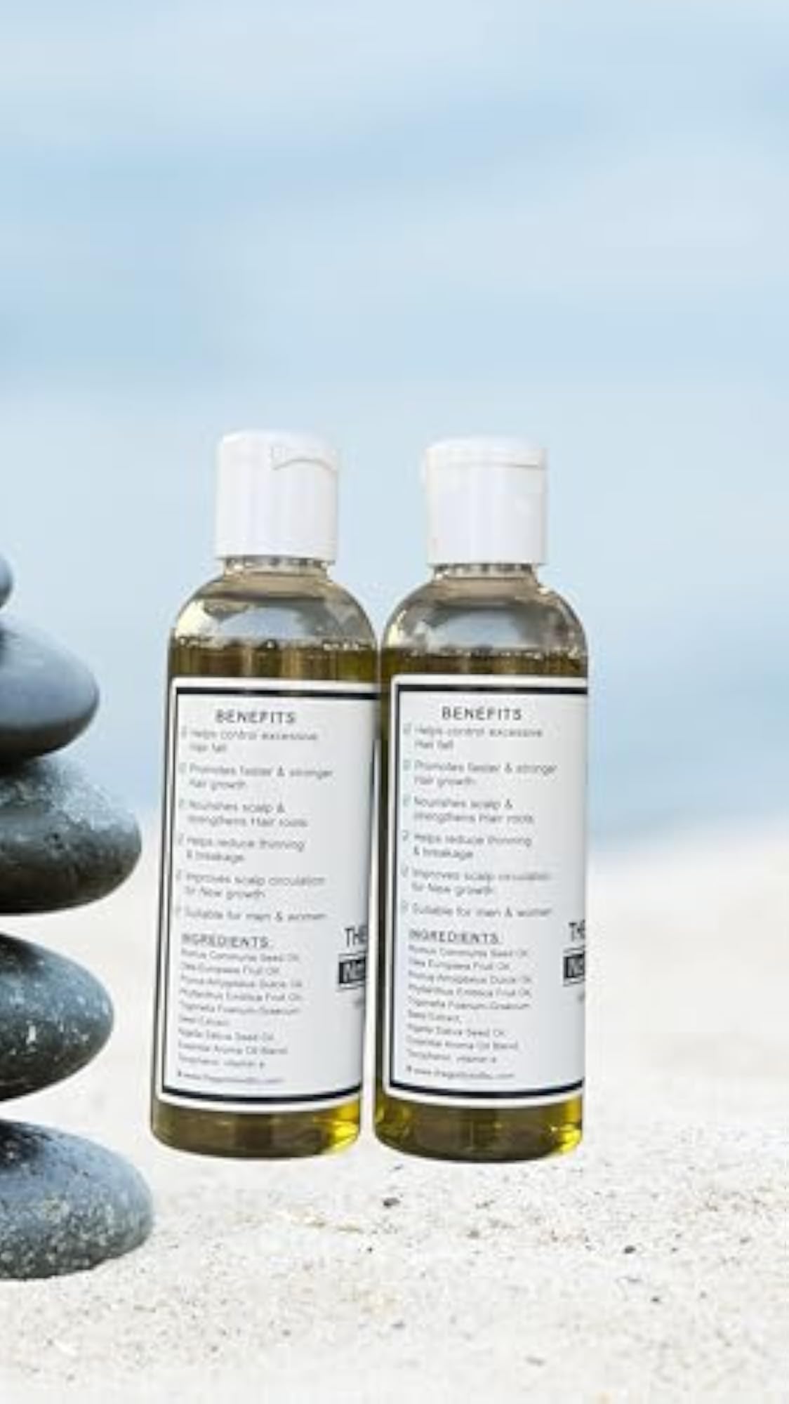 Natural Growth Herbal Oil for Hair Care, Pack of 2