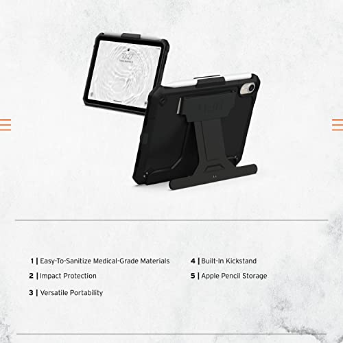 URBAN ARMOR GEAR UAG Designed for iPad Mini A17 Pro Case (7th Gen, 2024) A2993 A2995 A2996 8.3" Scout w/Hand Strap - Image 2