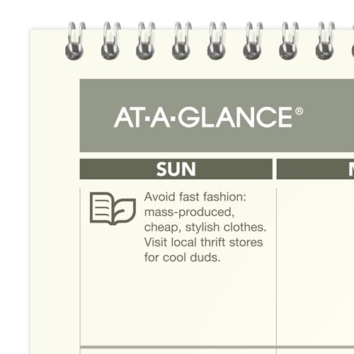 Image of AT-A-GLANCE 2027 Wall Calendar, Monthly, 15 inch x 12 inch Planner, Unruled Daily Blocks, Recycled (PMG772827)