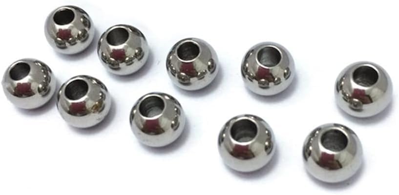 Steel Ball,Ball Bearings,Solid Stainless Steel Ball Through-Hole Outer Dia 3mm-20mm Bore Dia 1.1mm-5mm Drilling Steel Ball Machinery Hardware Accessories(1pcs (ODxID) 16x4mm)