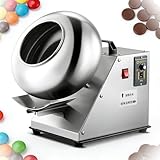WDDBFL Candy Coating Machine and Coating Polishing Machine, Stable Linear Speed, for Food Light Industry Industry Particle Mixing Rolling Polishing 110V
