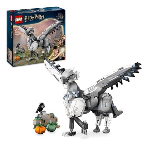LEGO Harry Potter Buckbeak Hipogrifo de Juguete, Maqueta de Figura Articulada de Fantasía Coleccionable, Regalo para Niños y Niñas de 9 Años o Más Fans de Las Películas, Figura de Pájaro 76427