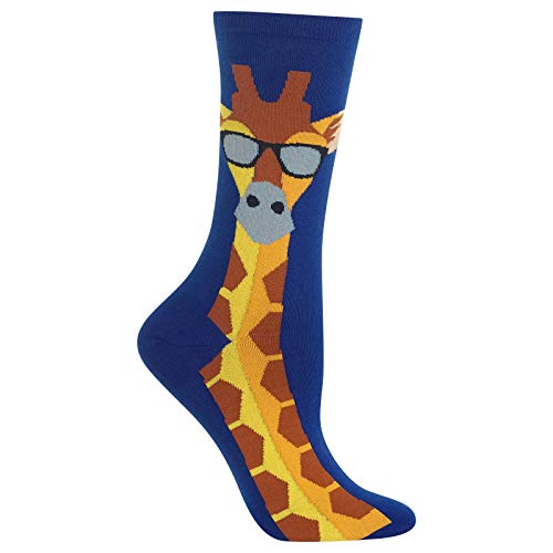 HOTSOX Womens Giraffe Socks 1 Pair, Shoe Size: 9-11 - Main Image