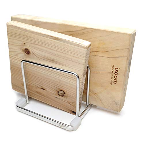 Soporte de rejilla para tablas de cortar de acero inoxidable LENITH pequeño miniatura 1