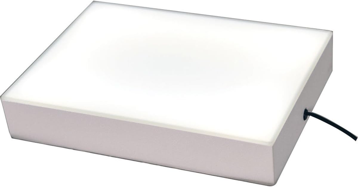 Porta Trace Gagne 8x10" LED ABS Plastic Light Box, White