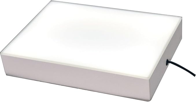 Porta Trace Gagne 8x10" LED ABS Plastic Light Box, White