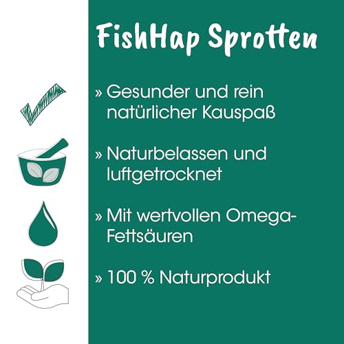 cdVet Naturprodukte FischSnack Beutel 250 g - Hund, Katze - Einzelfuttermittel - Belohnung - wertvolle Omega Fettsäuren - natürlich - luftgetrocknet - ohne Farbstoffe + Konservierungsstoffe -