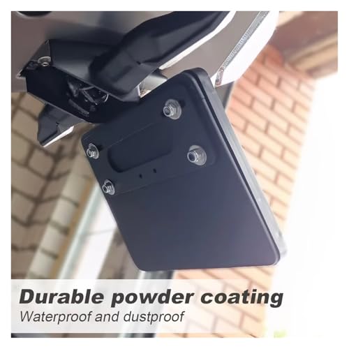 Support de plaque Kawasaki Z1000SX résistant vibrations fixation arrière