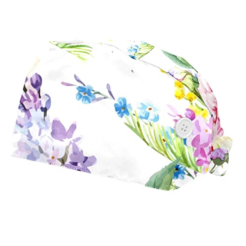 Chapeaux de Travail Couvre-Chef Unisexe Pivoine Lilas Casquette Homme Femme