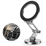 Handyhalterung Auto,für Tesla Model 3 Highland 2024 Zusammenklappbar 360° Drehbar Vakuum Autos Armaturenbrett Windschutzscheibe,A