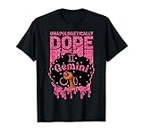 segno zodiacale donna afro gemelli impenitentemente drogata maglietta