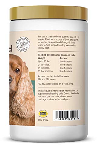 NaturVet Omega-Gold Plus Salmon Oil Soft Chews - Image 2