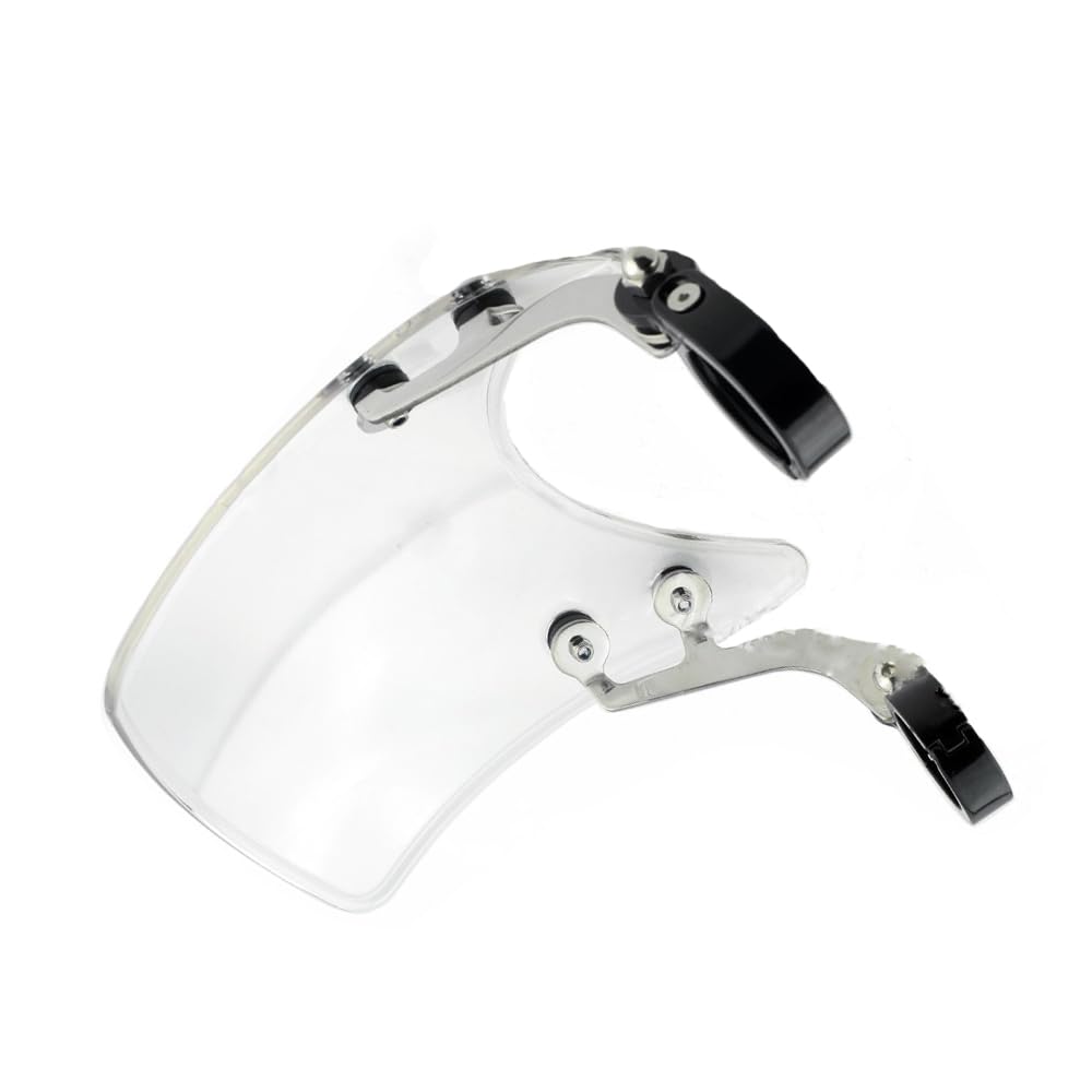 Parabrezza per moto Baceyong parabrezza per moto H&arl-ey Sportster XL 883 1200 modelli 2004-2019, trasparente