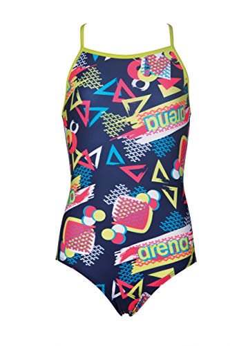 Maio Arena Infantil Maxfit Candy Azul Marinho e Verde Claro 12-13