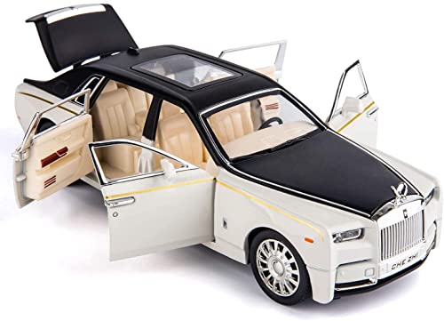 Image of Kids Toy car Diecast Metal Car 1:24 Scale Toy for Kids Pull Back Metal Cars with 4 Openable Doors Light and Musical Sound (Multi)