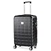 Produktbild Monzana Hartschale Trolley Koffer | Größe L | TSA-Schloss | Zwillingsrollen | Schwarz | Reisekoffer Rollkoffer