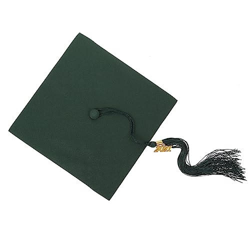 MUCKLILY 1 Pieza Sombrero de Graduación Unisex con Gorro Estiloso para Ceremonias de Graduación Talla y Moderno para Bachelors y Universitarios