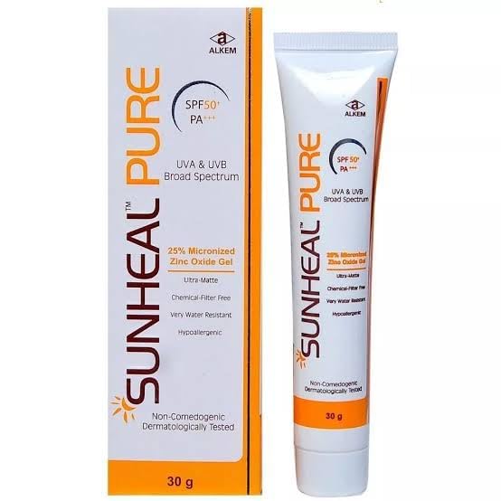 Sunheal Pure spf 50+ Gel pack of 1