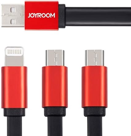 Amazon Timely 3way同時充電ケーブル スマートフォン タブレット用 Microusb 2 Iphone6 5s 5c 5用 Lightning 非認証 Tm Scb31c タイムリー 家電 カメラ