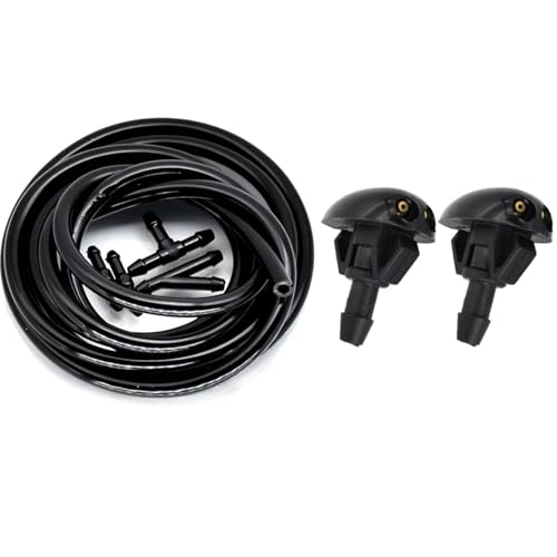 Boquilla limpiaparabrisas delantera y manguera de 2m para Nissan Frontier D22 y Pathfinder R50