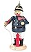 Produktbild Räuchermann Feuerwehrmann in historischer Uniform von DREGENO SEIFFEN 26cm  Original erzgebirgische Handarbeit, stimmungsvolle Weihnachts-Dekoration