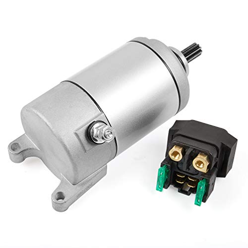 image for RANSOTO Starter Motor with Solenoid Relay Compatible with 2004-2012 Ya
